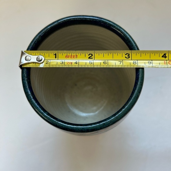 Studio Art Pottery / Set of 6/ Hand Thrown/ water-Wine Goblets / NWOT/ STUNNING - Picture 12 of 13